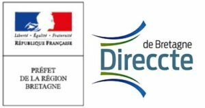 logo direccte Bretagne 300x158 1 - Partenaires - Quimper Brest