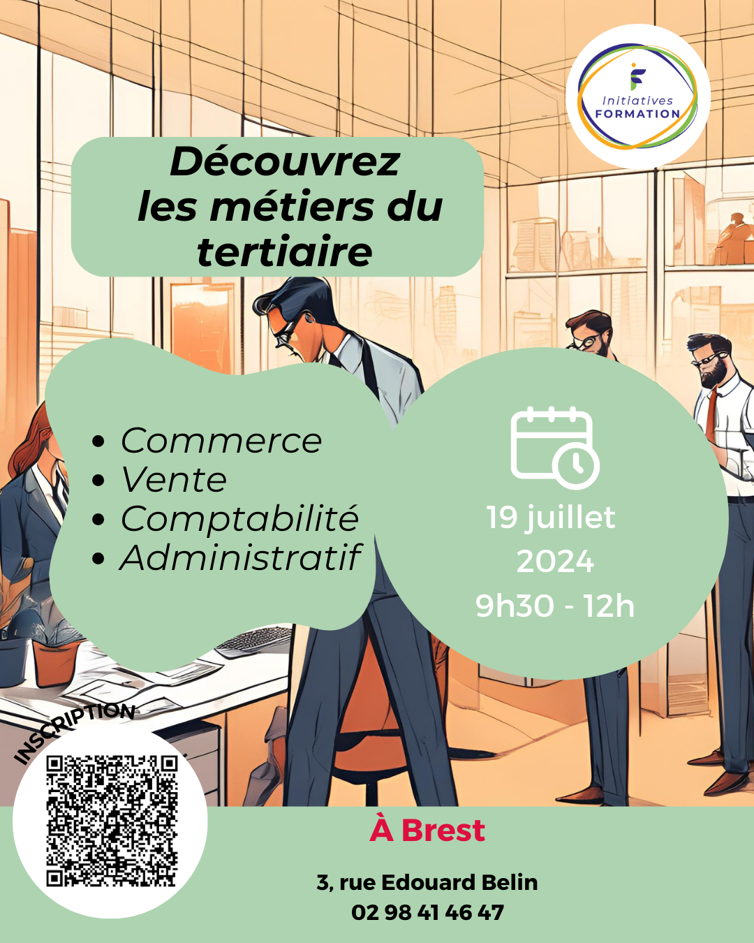 IC atelier decouverte metier - Découverte des métiers du tertiaire - Quimper Brest
